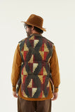 norbit / Print Middle Layer Down Vest/HNDN-030