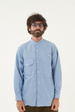 norbit / Stand Collar Big Work Shirts/HNSH-040