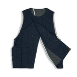 norbit / Light OZ Denim Field Vest/HNVT-027