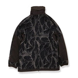norbit / HORN TREE PRINT WOOL BOA JACKET/HNJK-053