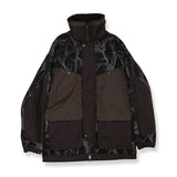 norbit / HORN TREE PRINT WOOL BOA JACKET/HNJK-053