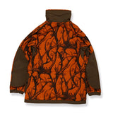 norbit / HORN TREE PRINT WOOL BOA JACKET/HNJK-053