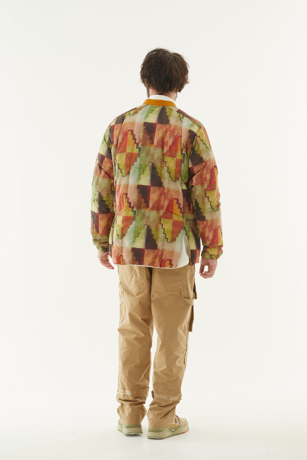 norbit / Print Middle Layer Down Jacket/HNDN-029