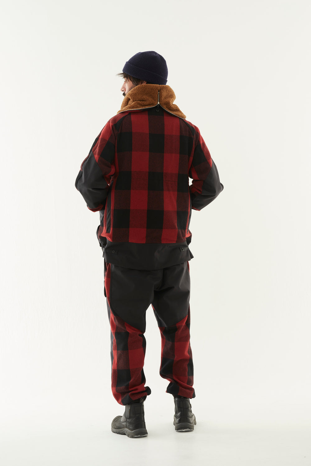 norbit / Buffalo Check 3way Collar Bush Hike Jacket/HNJK-067