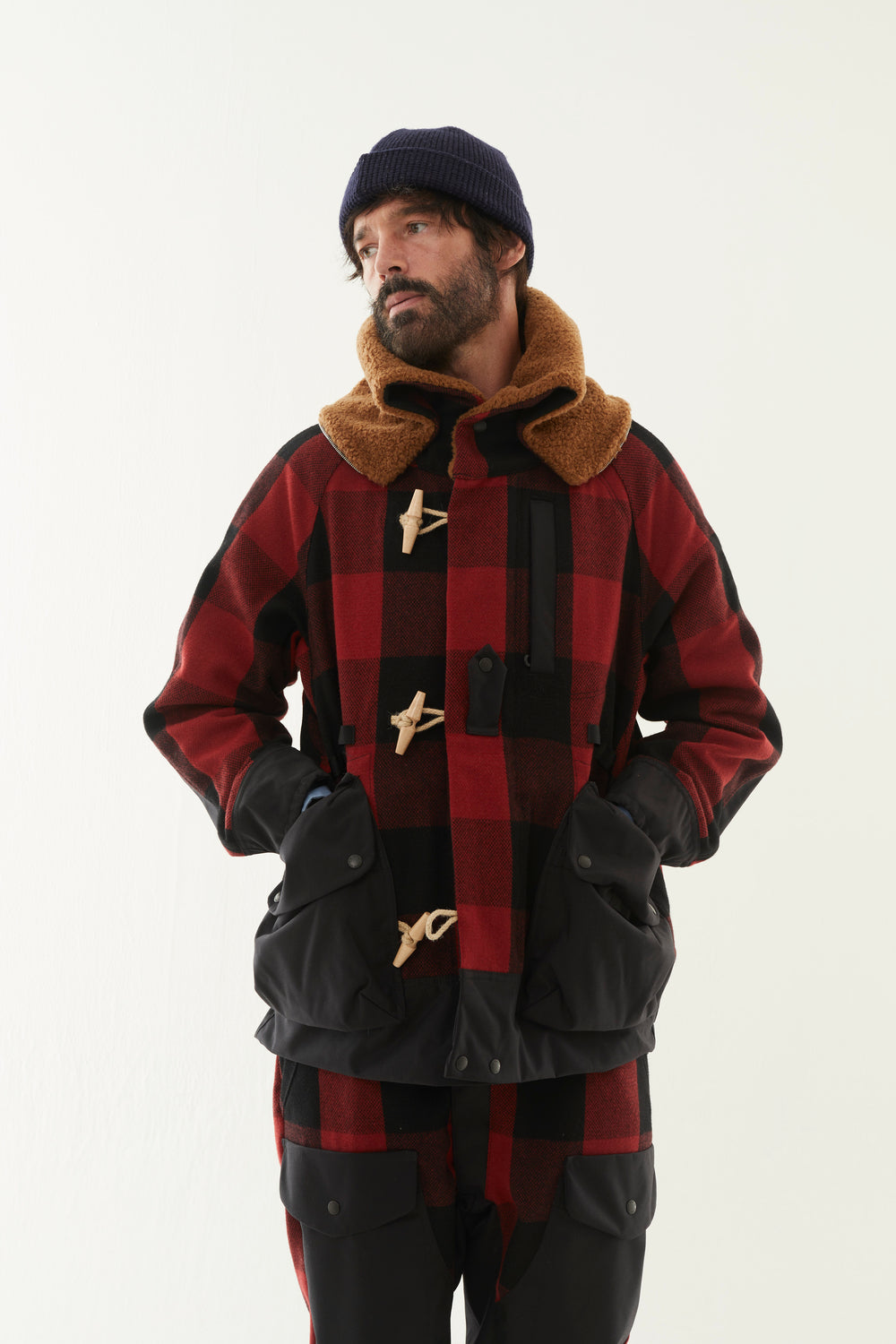norbit / Buffalo Check 3way Collar Bush Hike Jacket/HNJK-067