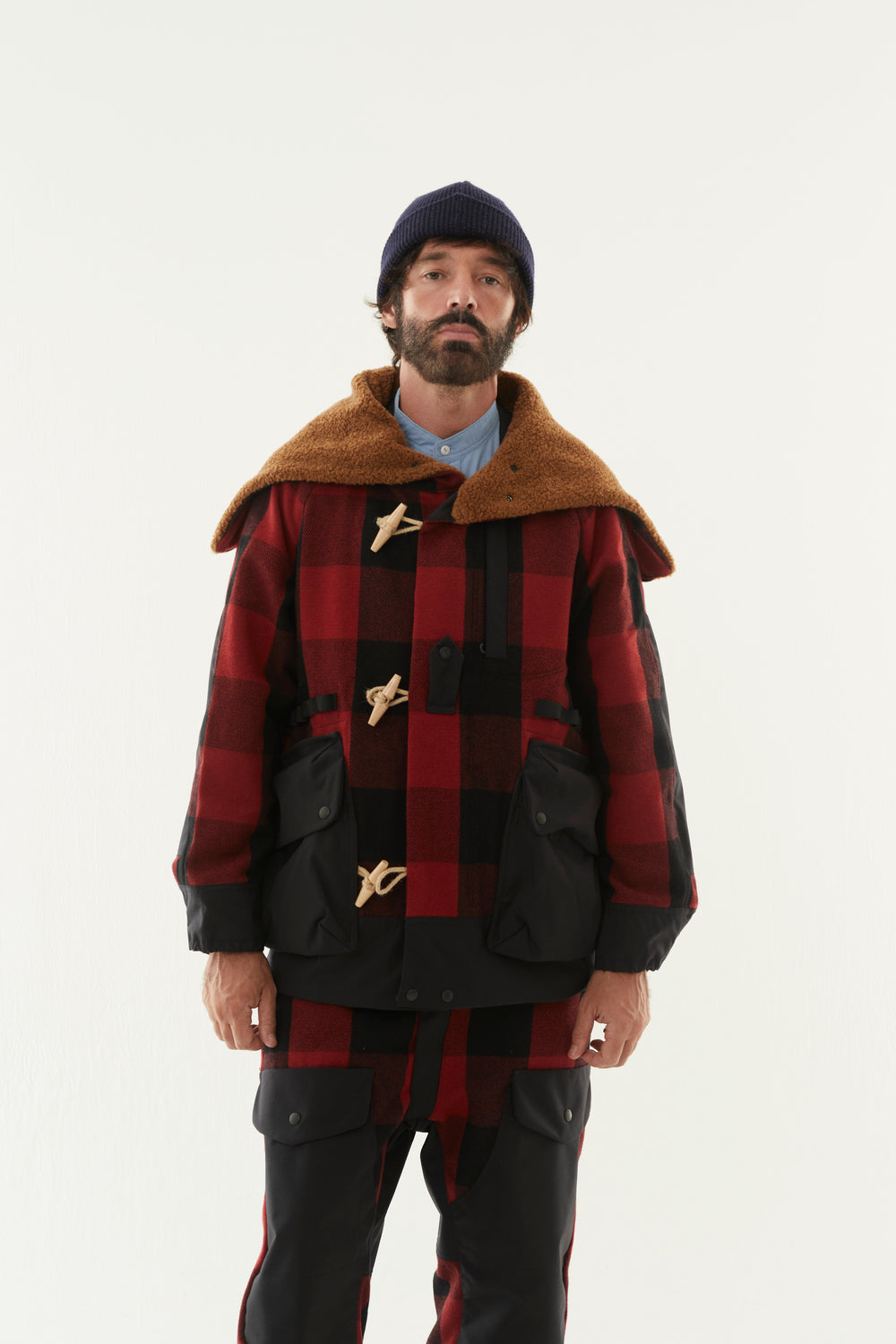 norbit / Buffalo Check 3way Collar Bush Hike Jacket/HNJK-067
