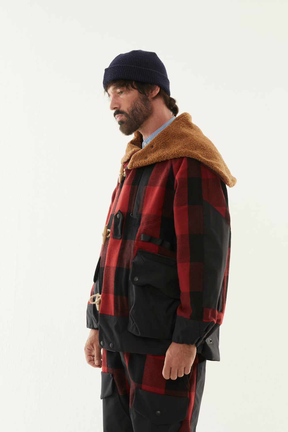 norbit / Buffalo Check 3way Collar Bush Hike Jacket/HNJK-067