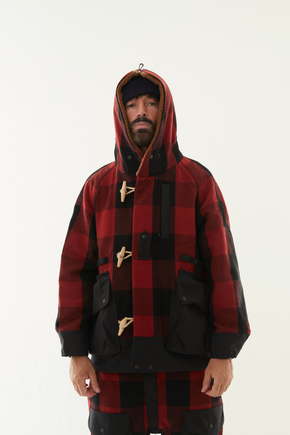 norbit / Buffalo Check 3way Collar Bush Hike Jacket/HNJK-067