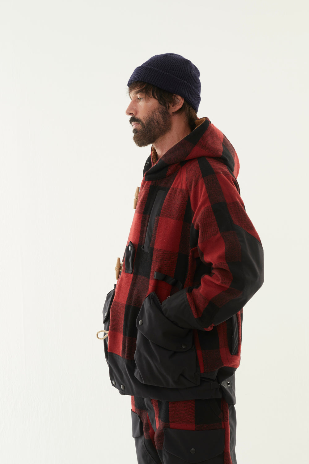 norbit / Buffalo Check 3way Collar Bush Hike Jacket/HNJK-067