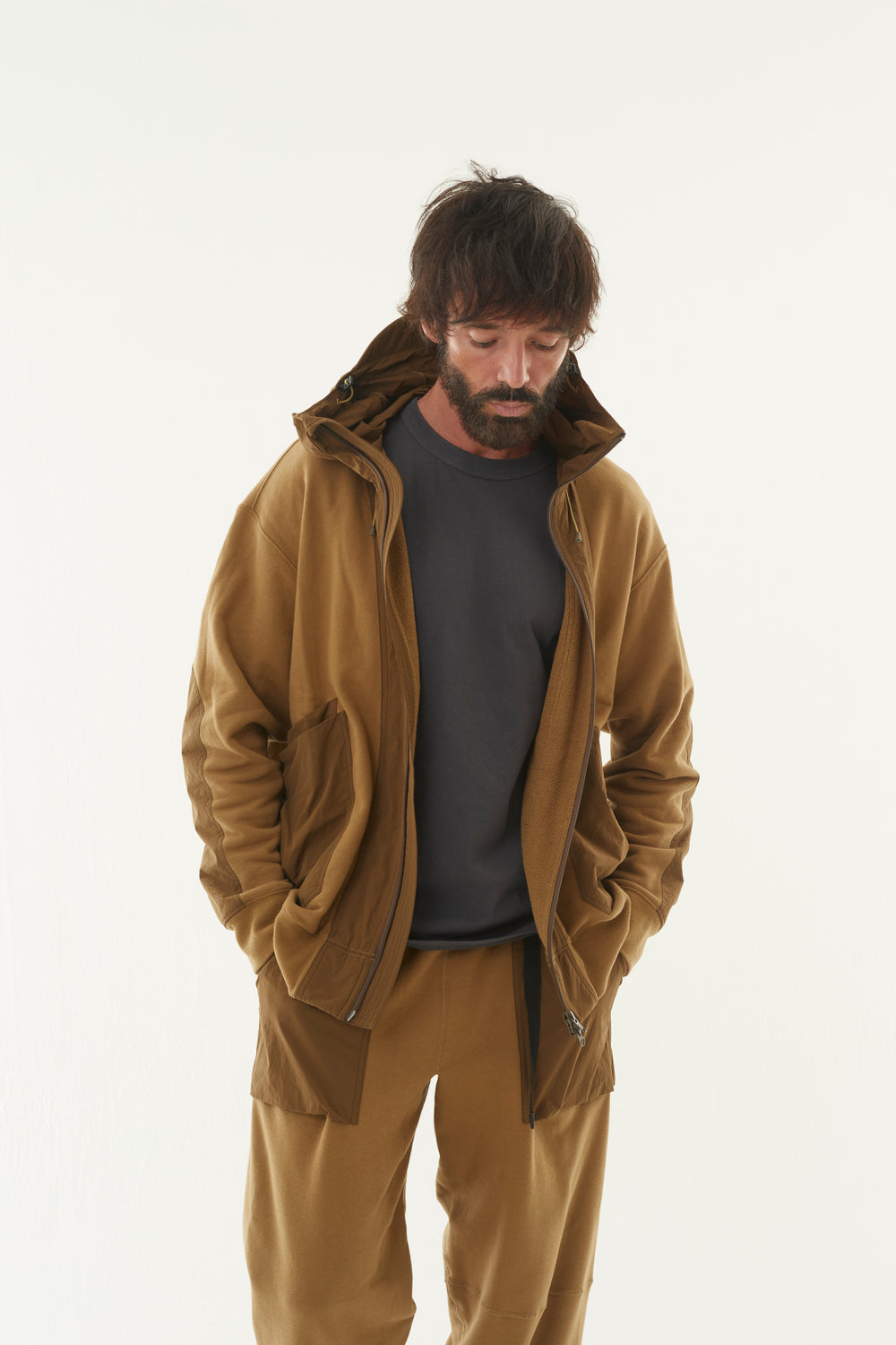 norbit / Shawl Collar Sweat Hoodie/HNCS-025