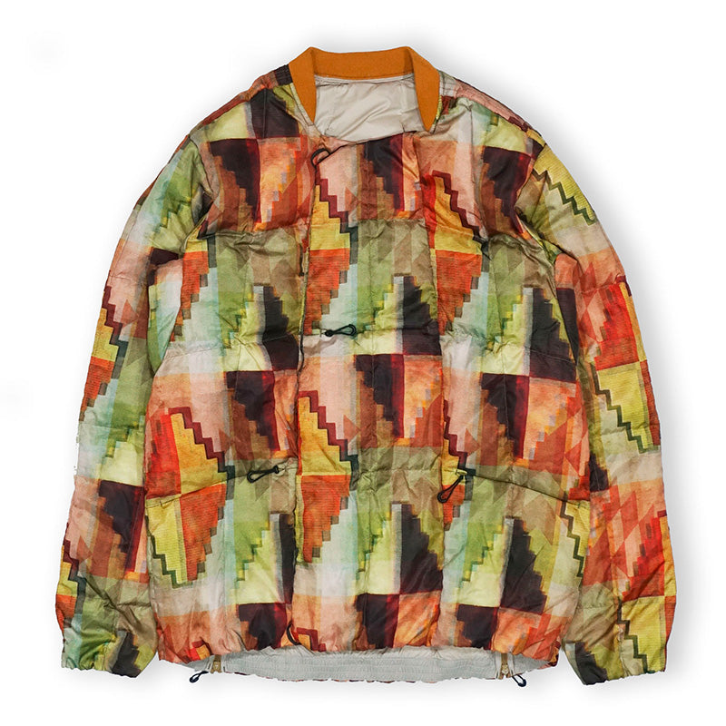 norbit / Print Middle Layer Down Jacket/HNDN-029
