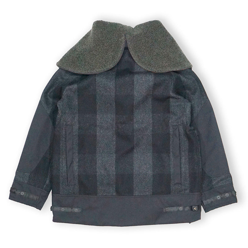 norbit / Buffalo Check 3way Collar Bush Hike Jacket/HNJK-067