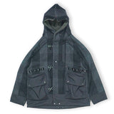 norbit / Buffalo Check 3way Collar Bush Hike Jacket/HNJK-067