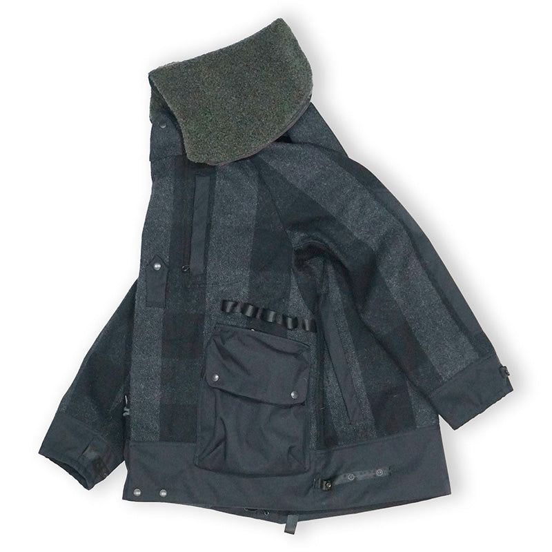 norbit / Buffalo Check 3way Collar Bush Hike Jacket/HNJK-067