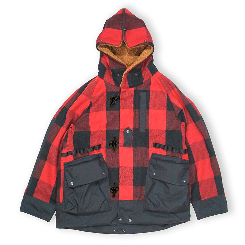 norbit / Buffalo Check 3way Collar Bush Hike Jacket/HNJK-067