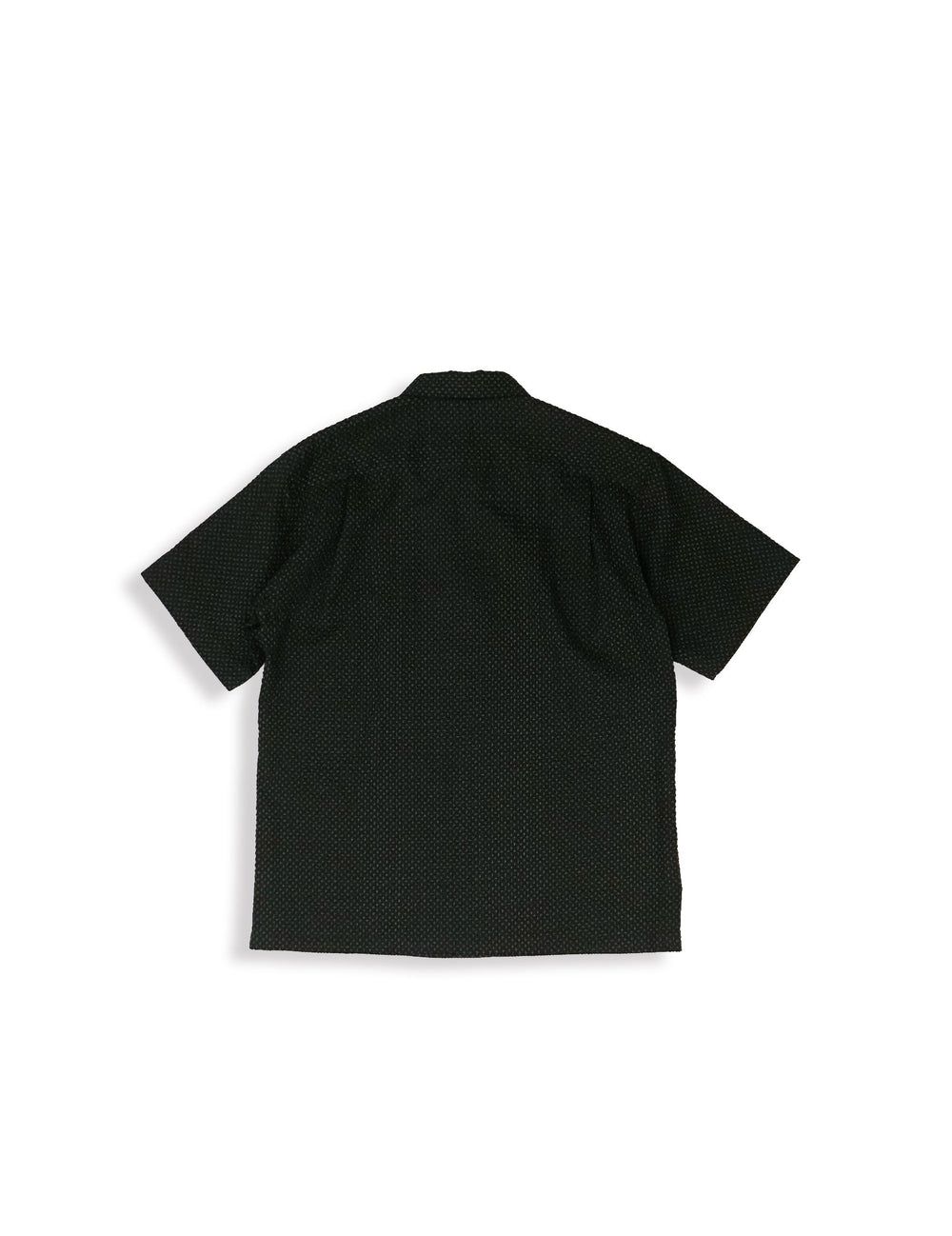 norbit / SASHIKO PRINT SHORT SLEEVE SHIRT / HNSH-033