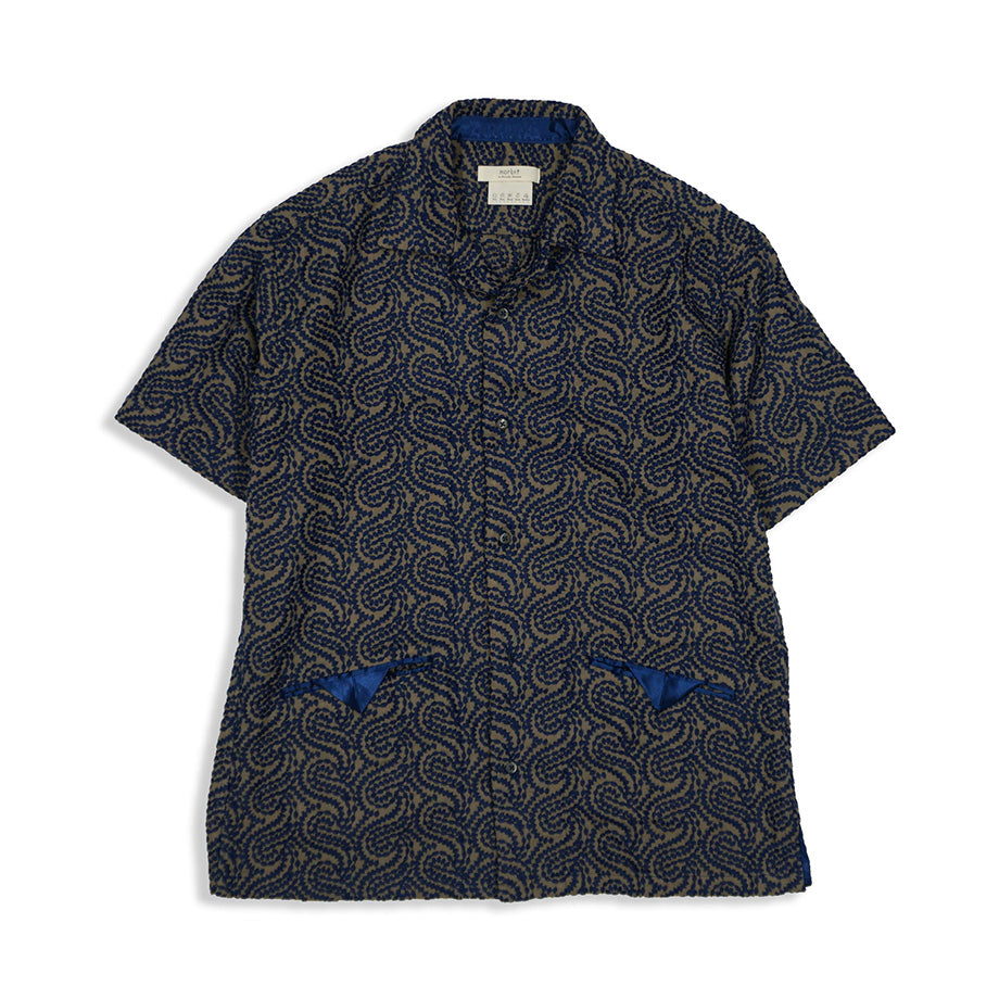 norbit / GAUZE EMB SHIRT/HNSH-039