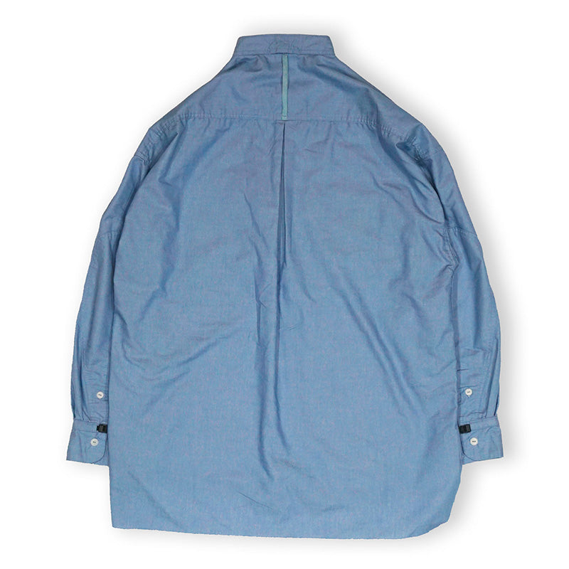 norbit / Stand Collar Big Work Shirts/HNSH-040