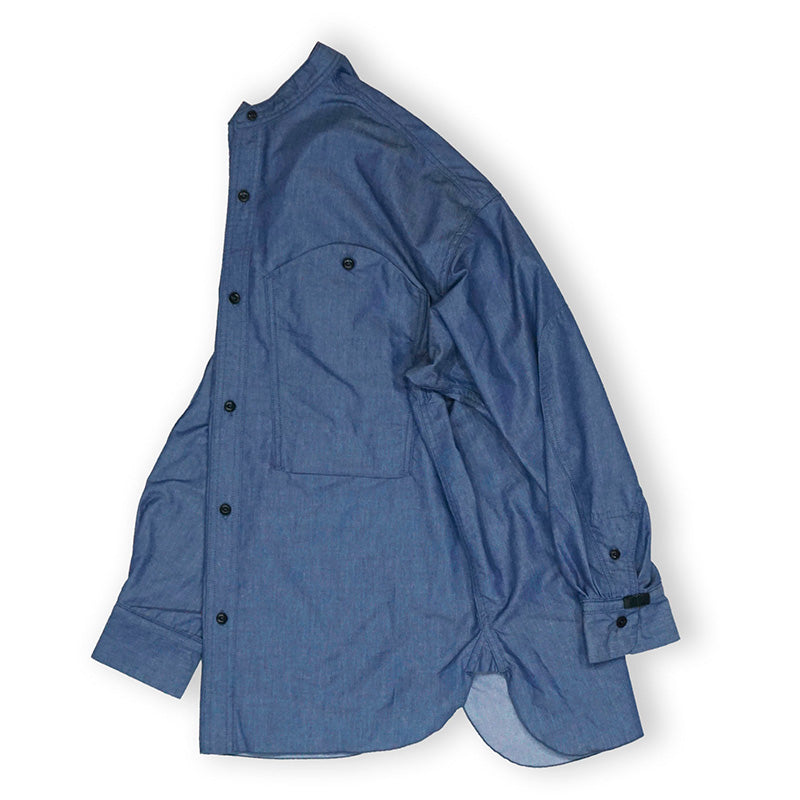 norbit / Stand Collar Big Work Shirts/HNSH-040