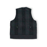 norbit / Buffalo Check Bush Hike Vest/HNVT-029