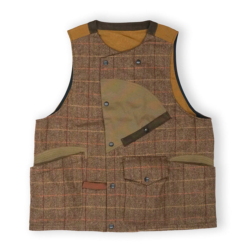 norbit / Moon Tweed 3Layered Vest/HNVT-031
