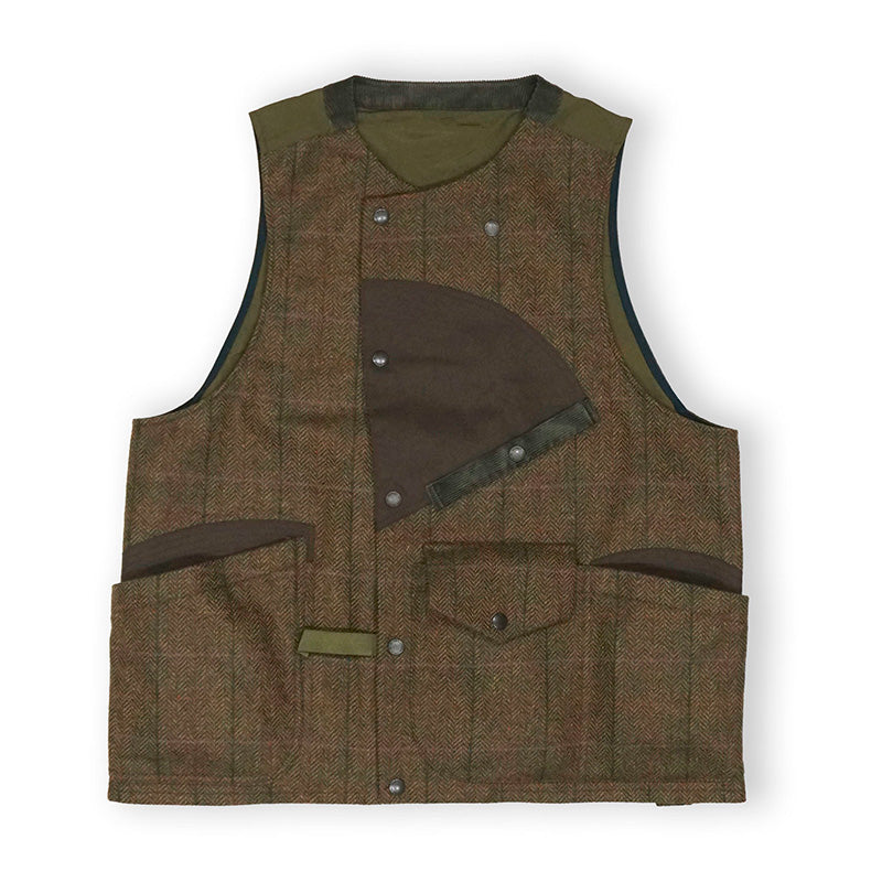 norbit / Moon Tweed 3Layered Vest/HNVT-031