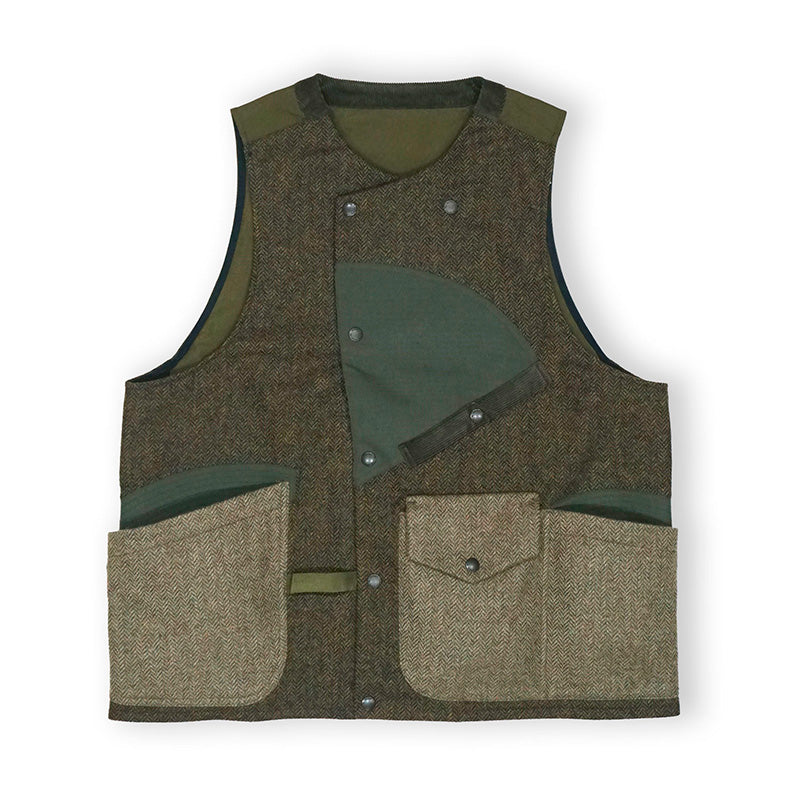 norbit / Moon Tweed 3Layered Vest/HNVT-031