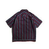 norbit / Regimental Stripe　x Fine Pattern Panel Shirt / HNSH-013