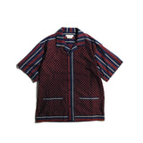 norbit / Regimental Stripe　x Fine Pattern Panel Shirt / HNSH-013