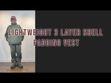 norbit / Light Weight 3 layer Shell Padding Vest/HNVT-032