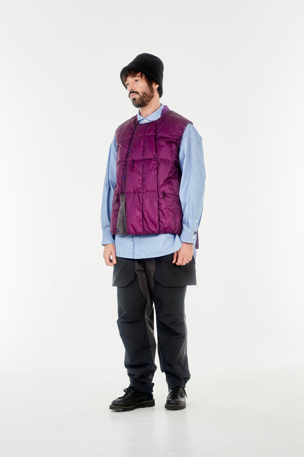 norbit / MIDDLE LAYER DOWN VEST/HNDN-022