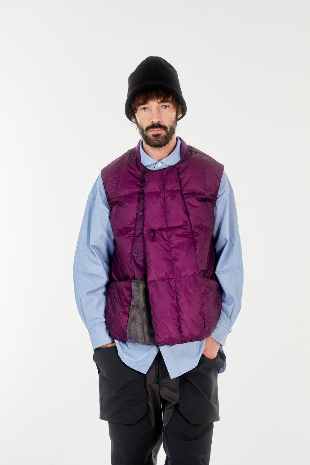 norbit / MIDDLE LAYER DOWN VEST/HNDN-022