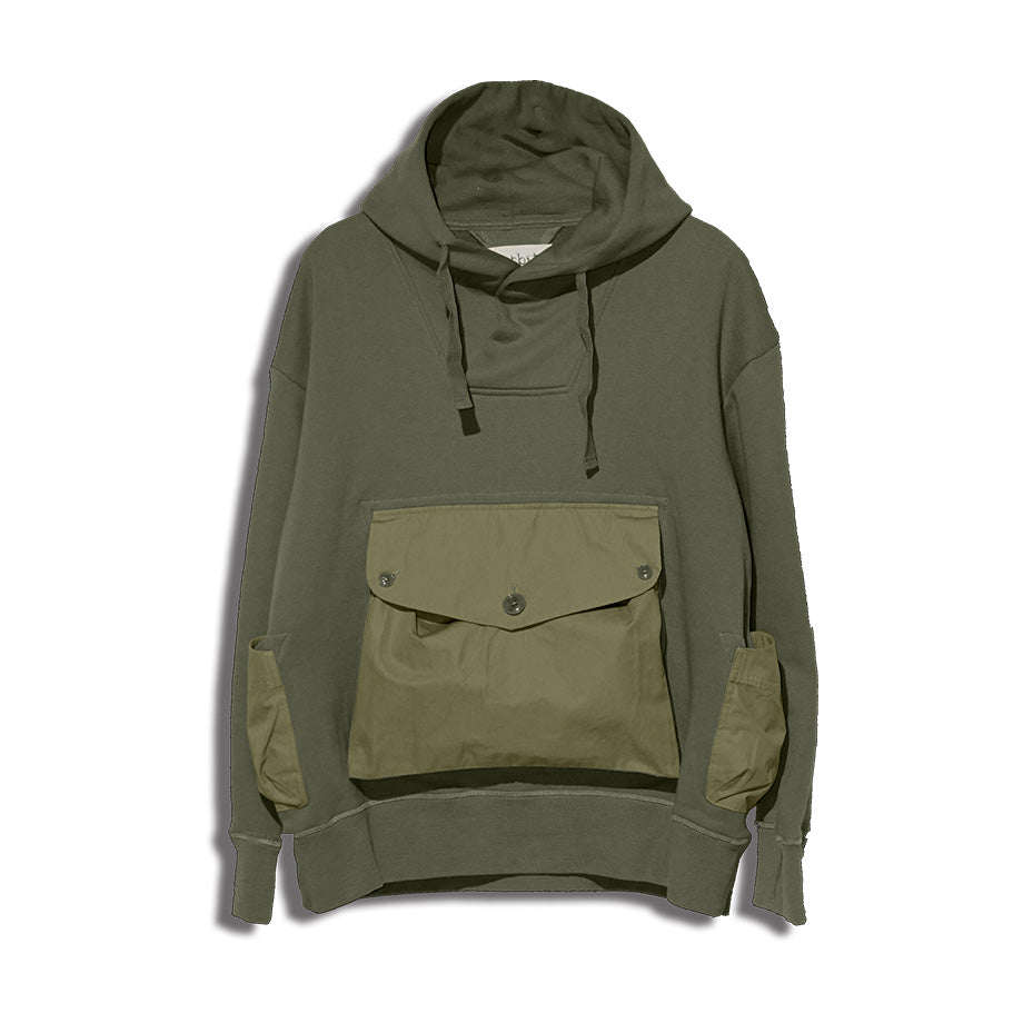 norbit / SHAWL COLLAR SWEAT HOODIE/HNCS-014
