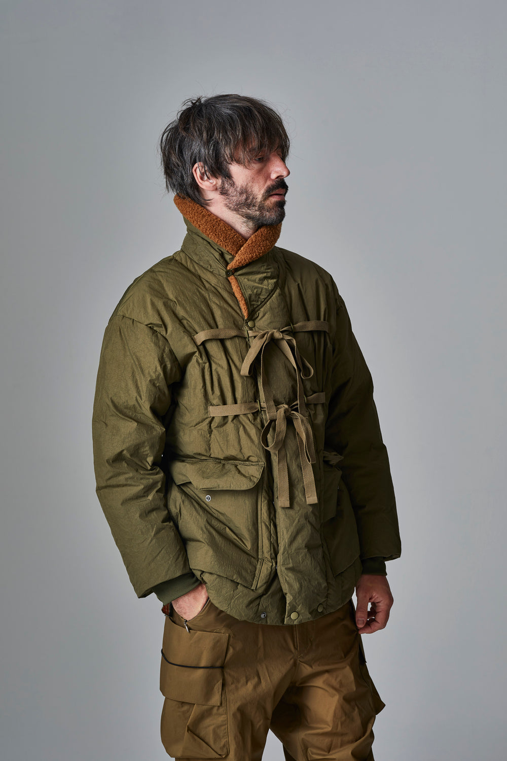 norbit / SHAWL COLLAR BOA DOWN JACKET/HNDN-009