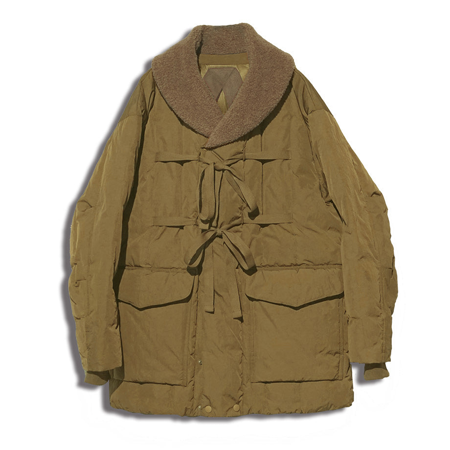 norbit / SHAWL COLLAR BOA DOWN JACKET/HNDN-009