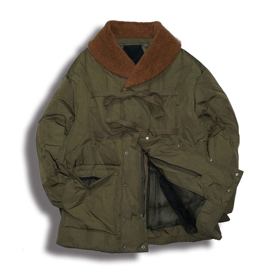 norbit / SHAWL COLLAR BOA DOWN JACKET/HNDN-009