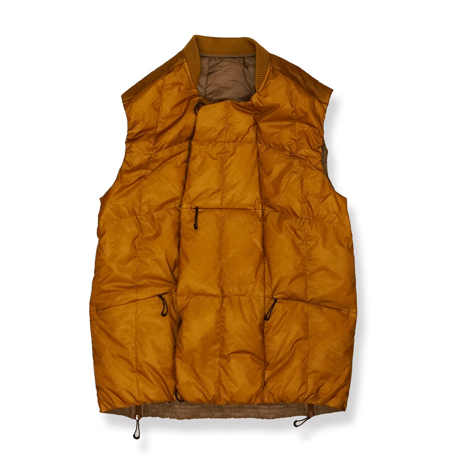 norbit / MIDDLE LAYER DOWN VEST/HNDN-022