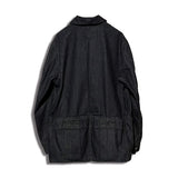 FLAME RETARDANT DENIM TOGGLE COVERALL/HNJK-034