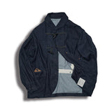 FLAME RETARDANT DENIM TOGGLE COVERALL/HNJK-034