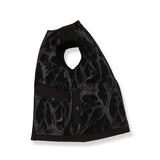 norbit / HORN TREE PRINT WOOL BOA VEST/HNVT-024