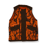 norbit / HORN TREE PRINT WOOL BOA VEST/HNVT-024