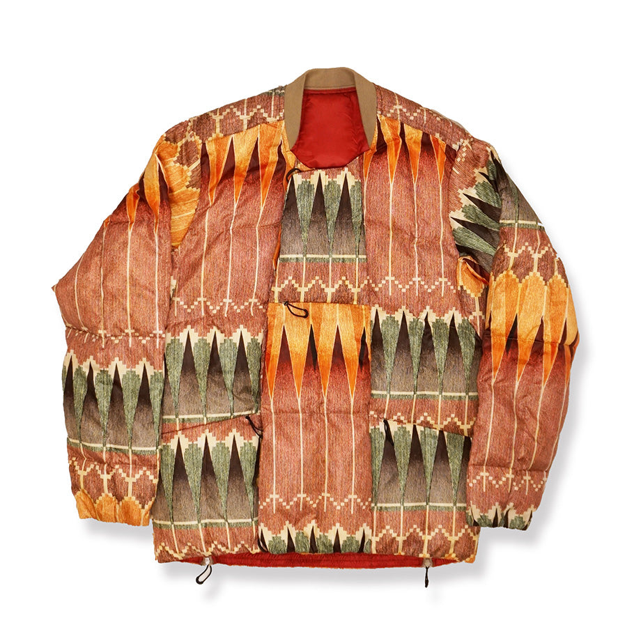 norbit / PRINT MIDDLE LAYER DOWN JACKET/HNDN-024