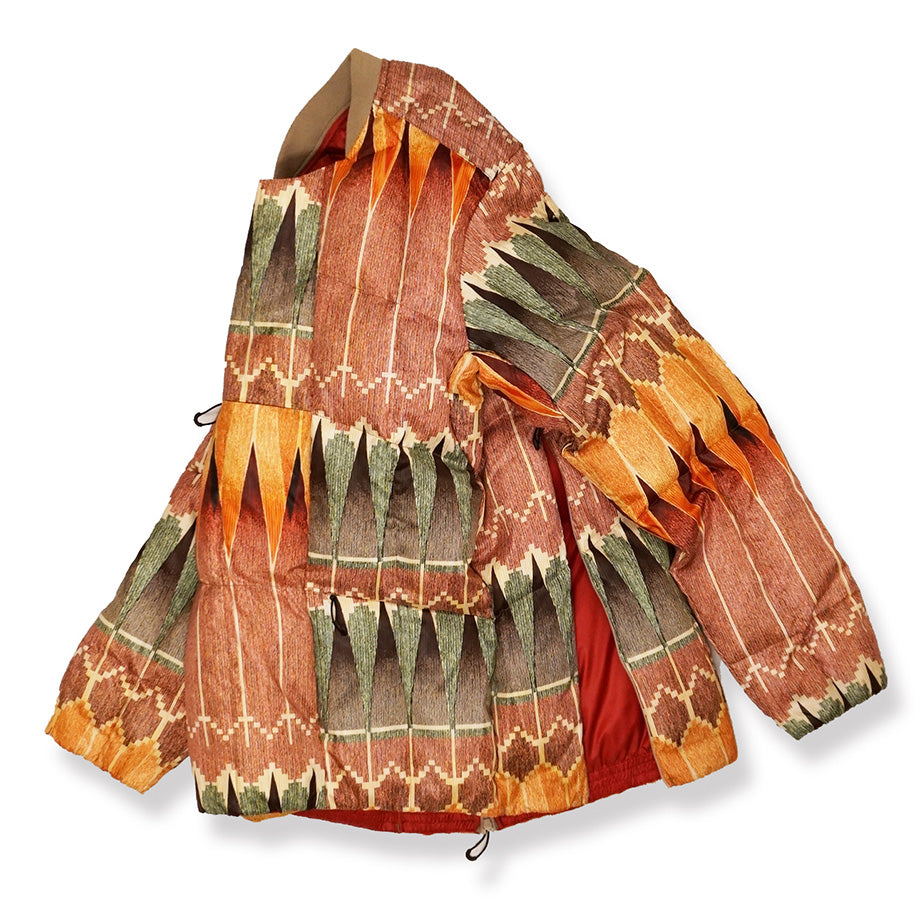 norbit / PRINT MIDDLE LAYER DOWN JACKET/HNDN-024