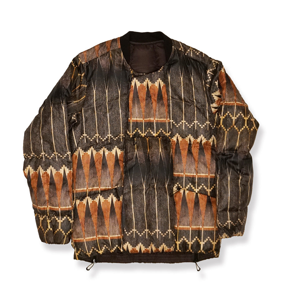 norbit / PRINT MIDDLE LAYER DOWN JACKET/HNDN-024
