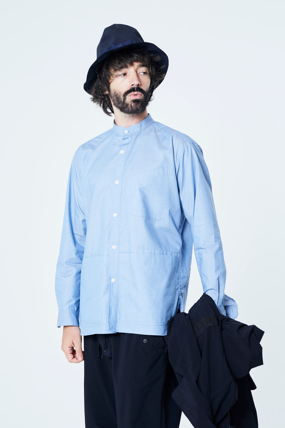 norbit / T/C CHAMBRAY SHIRT/HNSH-029